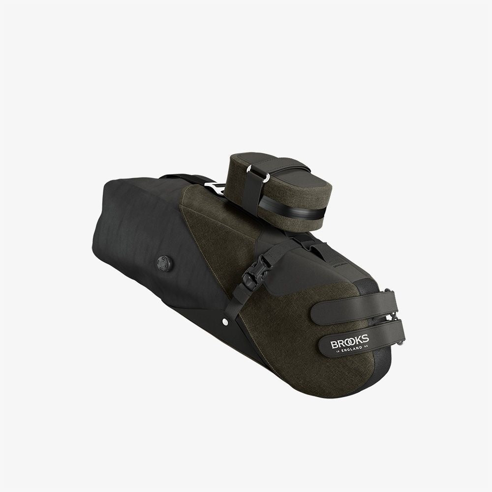 BROOKS SCAPE Sedlová taška zelená