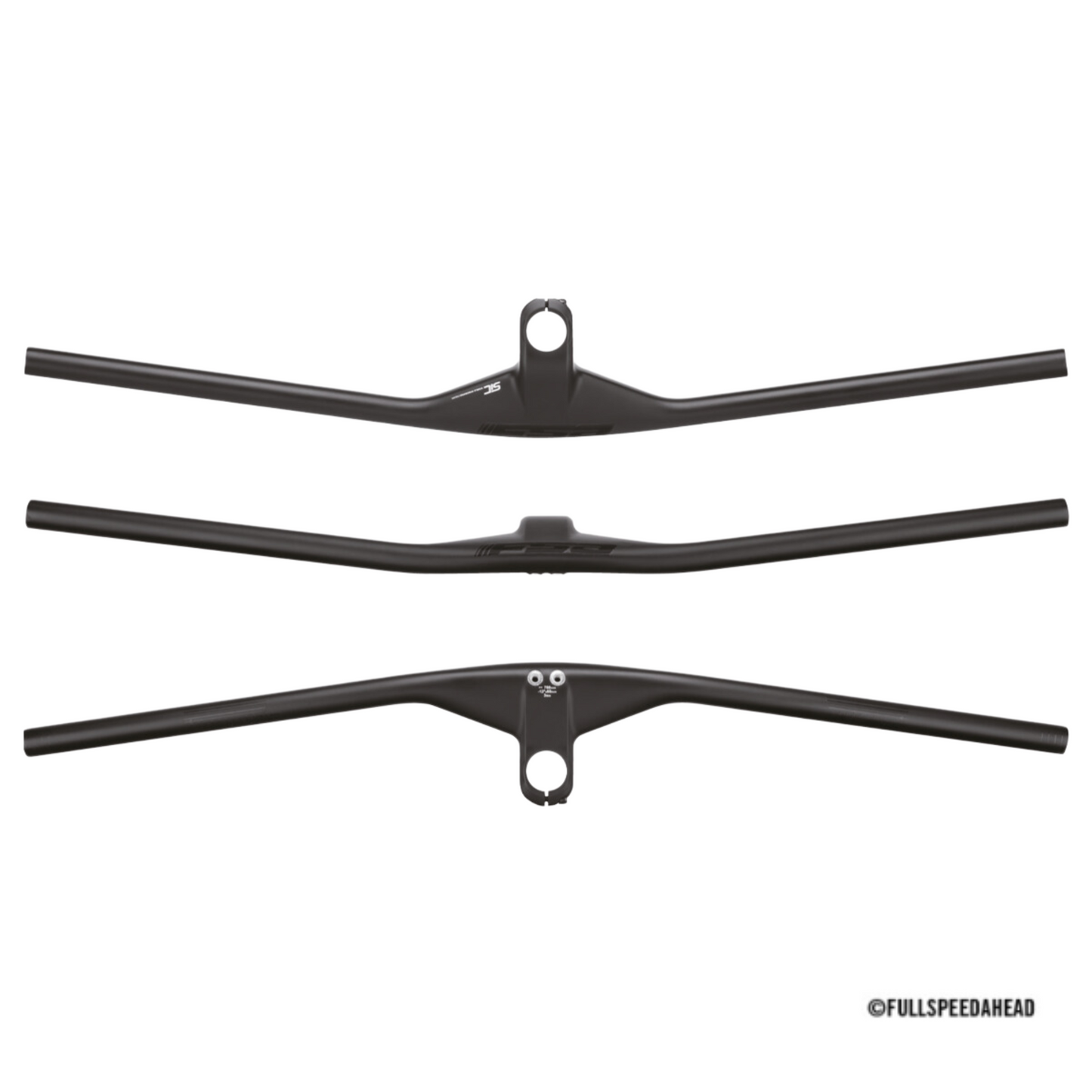 FSA NS SIC Carbon Flat handlebar 80mm x 780mm Carbon