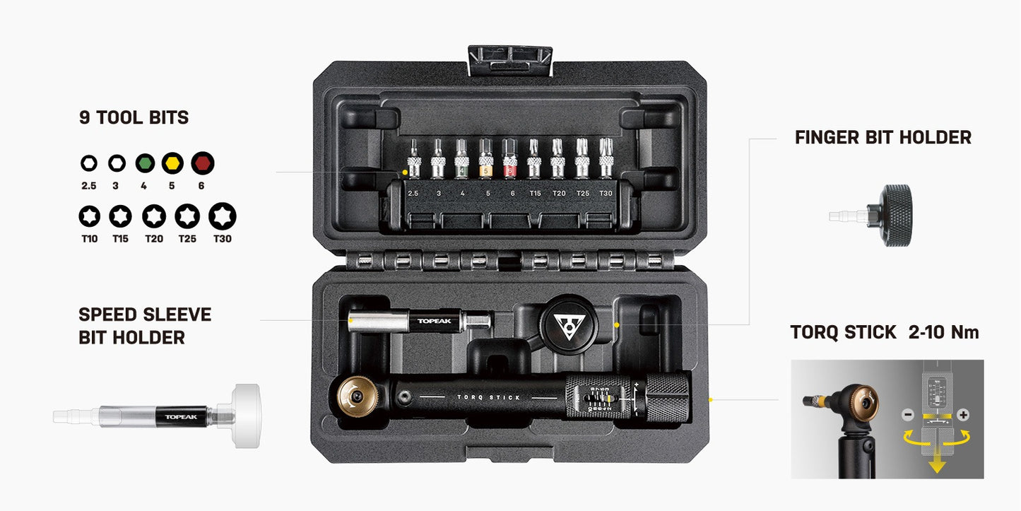 Torq torque wrench TOPEAK STICK PRO (2-10 Nm)