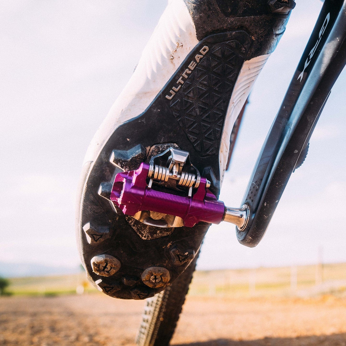 WOLF TOOTH DEL GRAVEL RACE Clipless Violet pedals