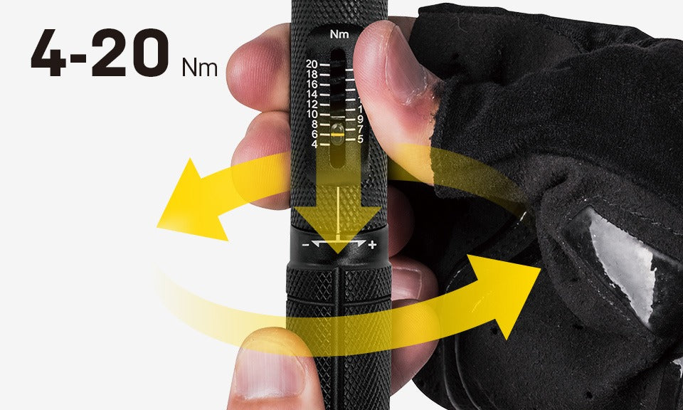 Torq torque wrench TOPEAK STICK PRO (4-20 Nm)