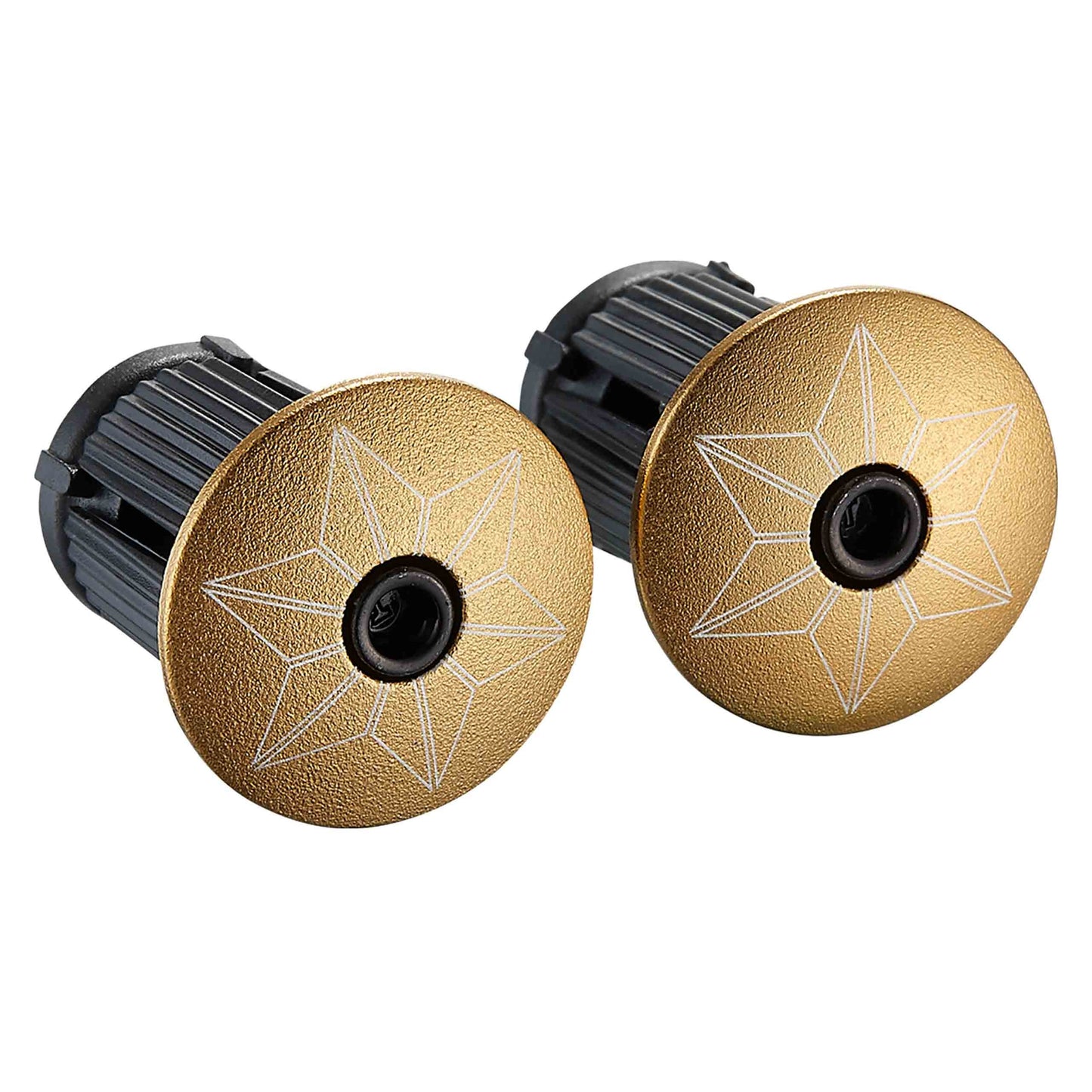 SUPACAZ SUPER STICKY KUSH STAR FADE Handlebar Tape, Black/Gold