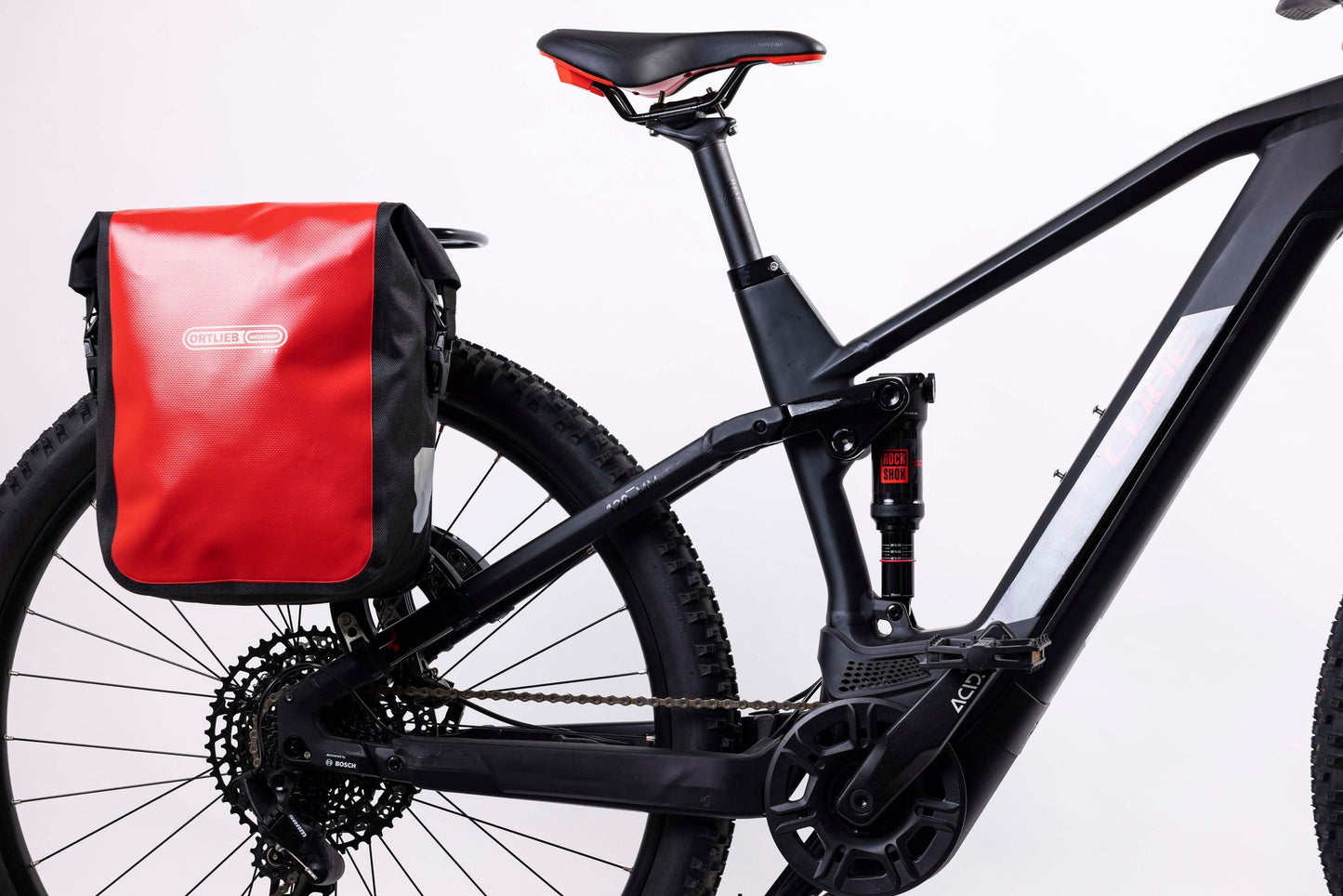 Rear luggage rack with universal pannier holder AEROE Spider