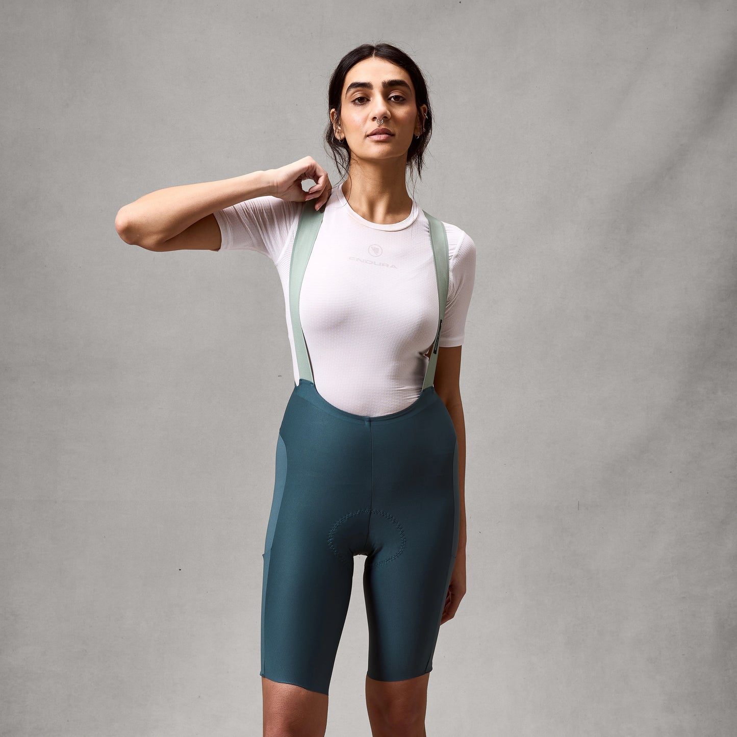 Dámské kalhoty ENDURA ALLTRACK RIDE Bib Tight Teal