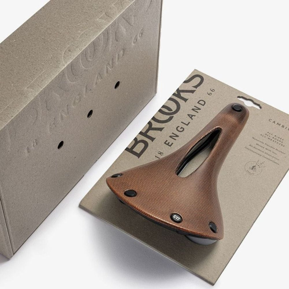 Sedlo BROOKS CAMBIUM C17 CARVED Brown