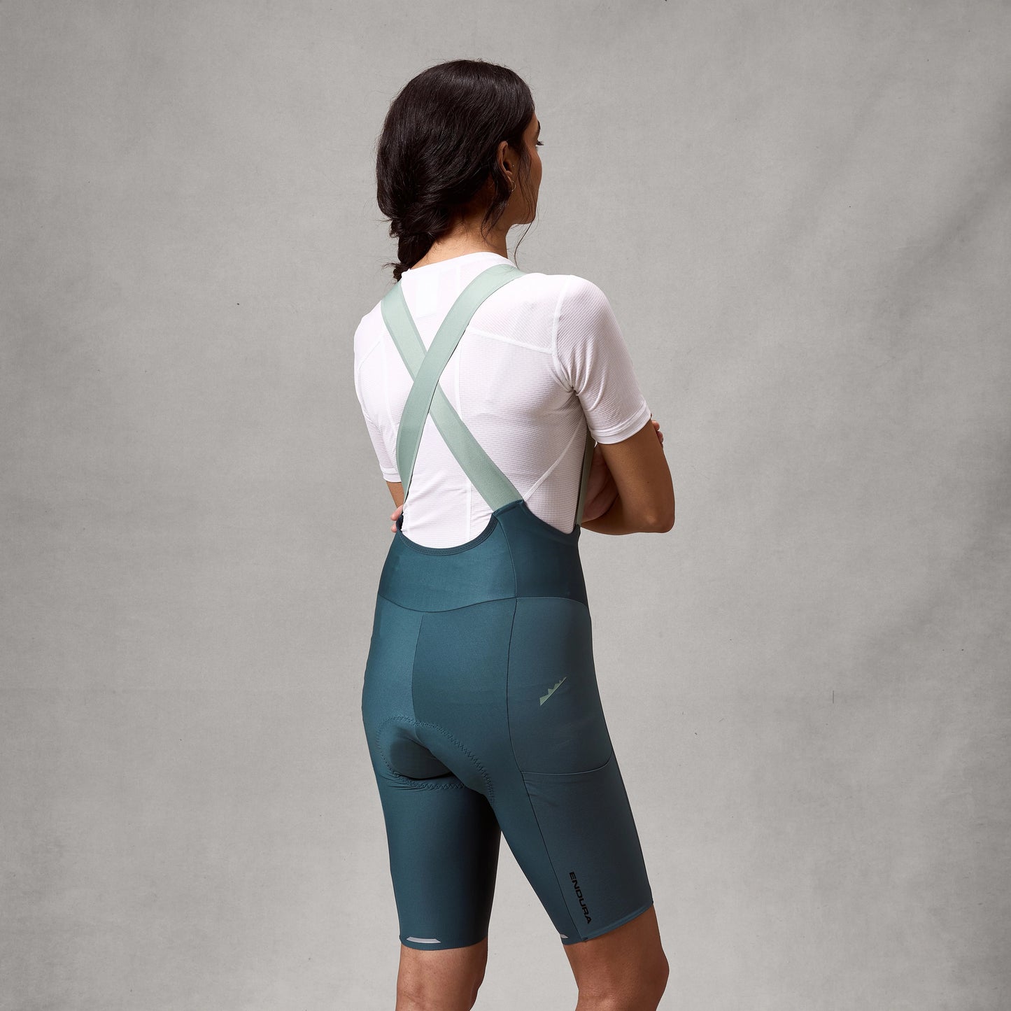 Dámské kalhoty ENDURA ALLTRACK RIDE Bib Tight Teal