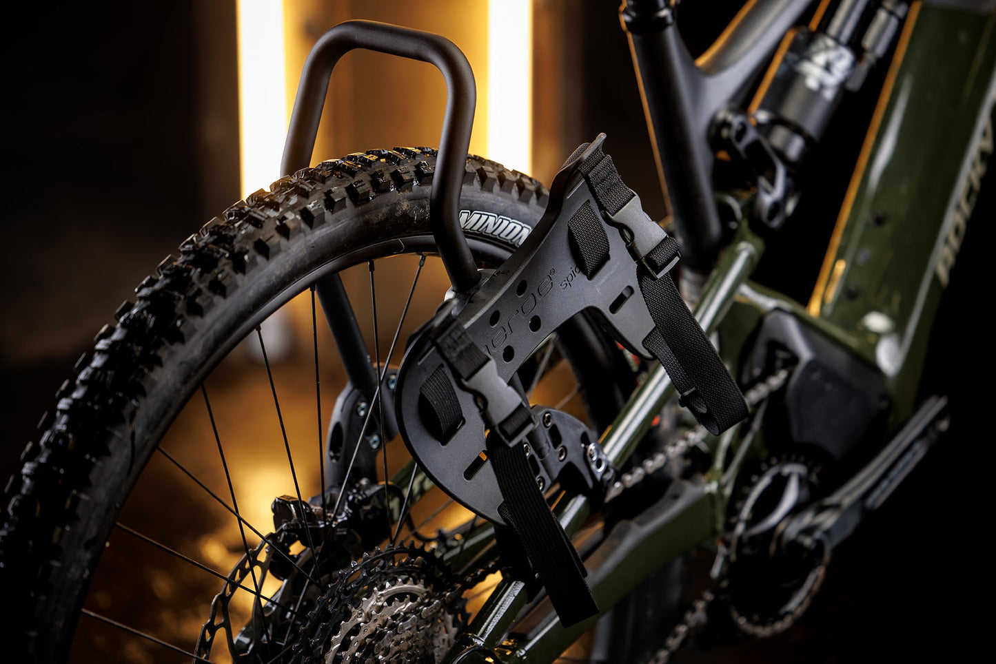 Additional bracket for AEROE Spider rear rack