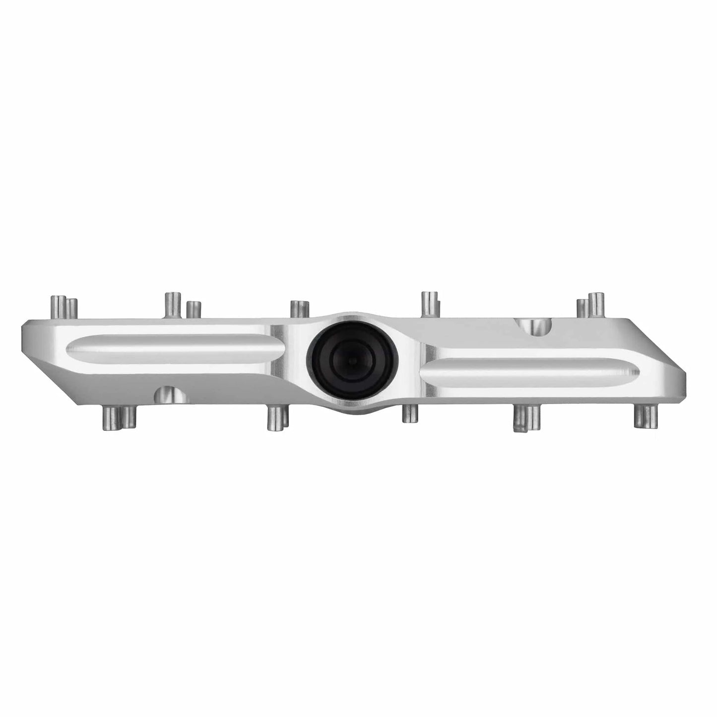 WOLF TOOTH WAVEFORM Large Flat Pedals, Silver