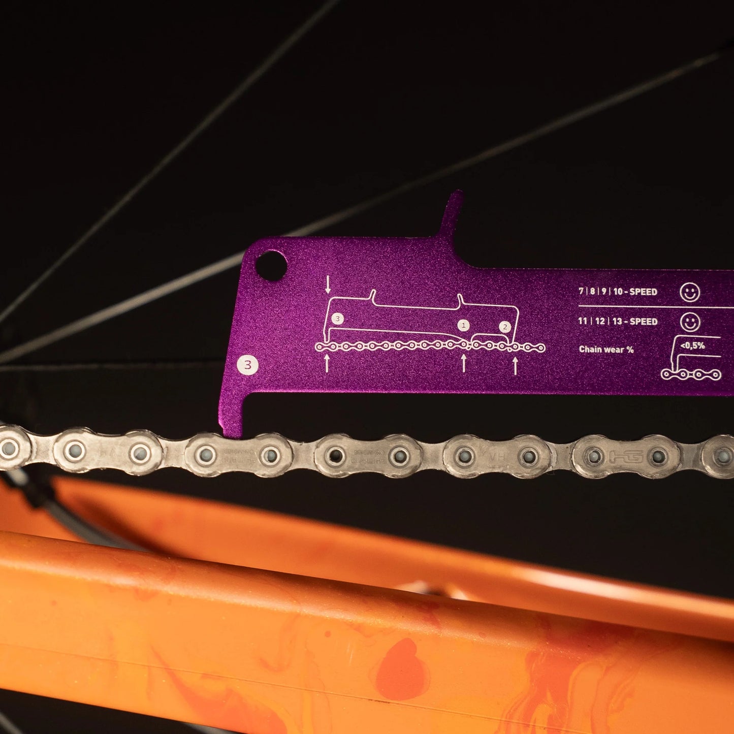 Monitor opotřebení řetězu a kotouče DYNAMIC