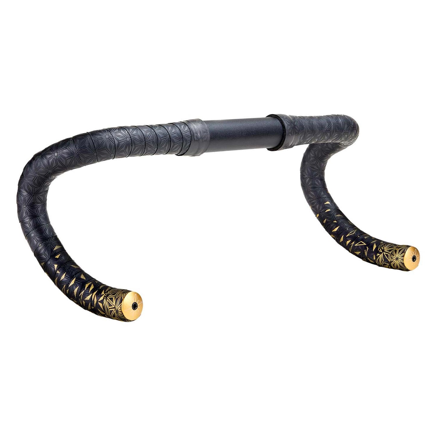 SUPACAZ SUPER STICKY KUSH STAR FADE Handlebar Tape, Black/Gold