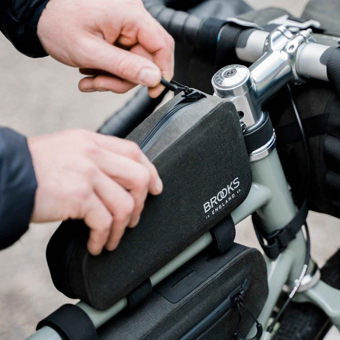 Frame Bag BROOKS SCAPE 0.9L Green