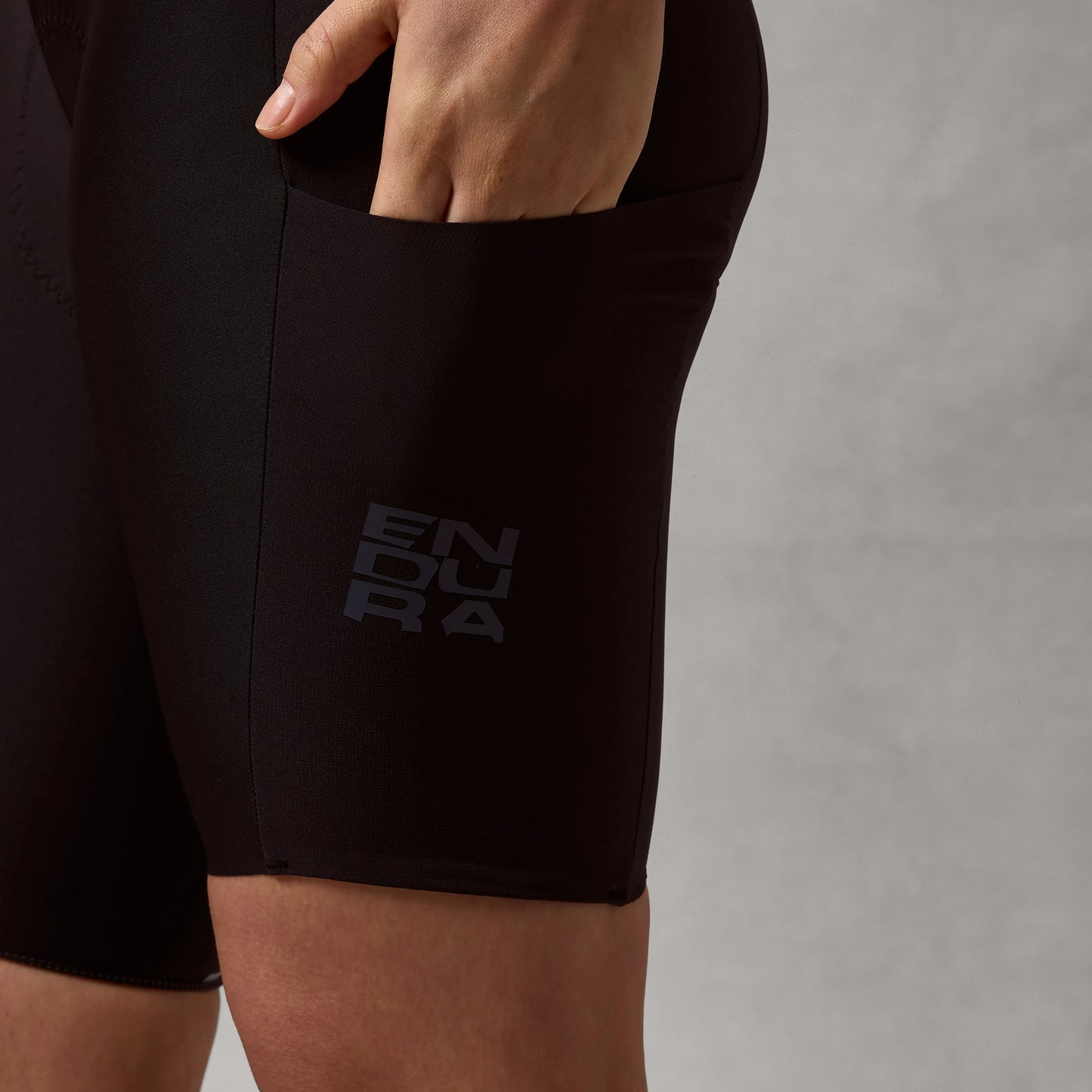 Women's ENDURA ALLTRACK RIDE Bibtights Short Black