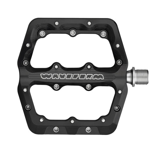 WOLF TOOTH WAVEFORM Large Flat Pedals, Black