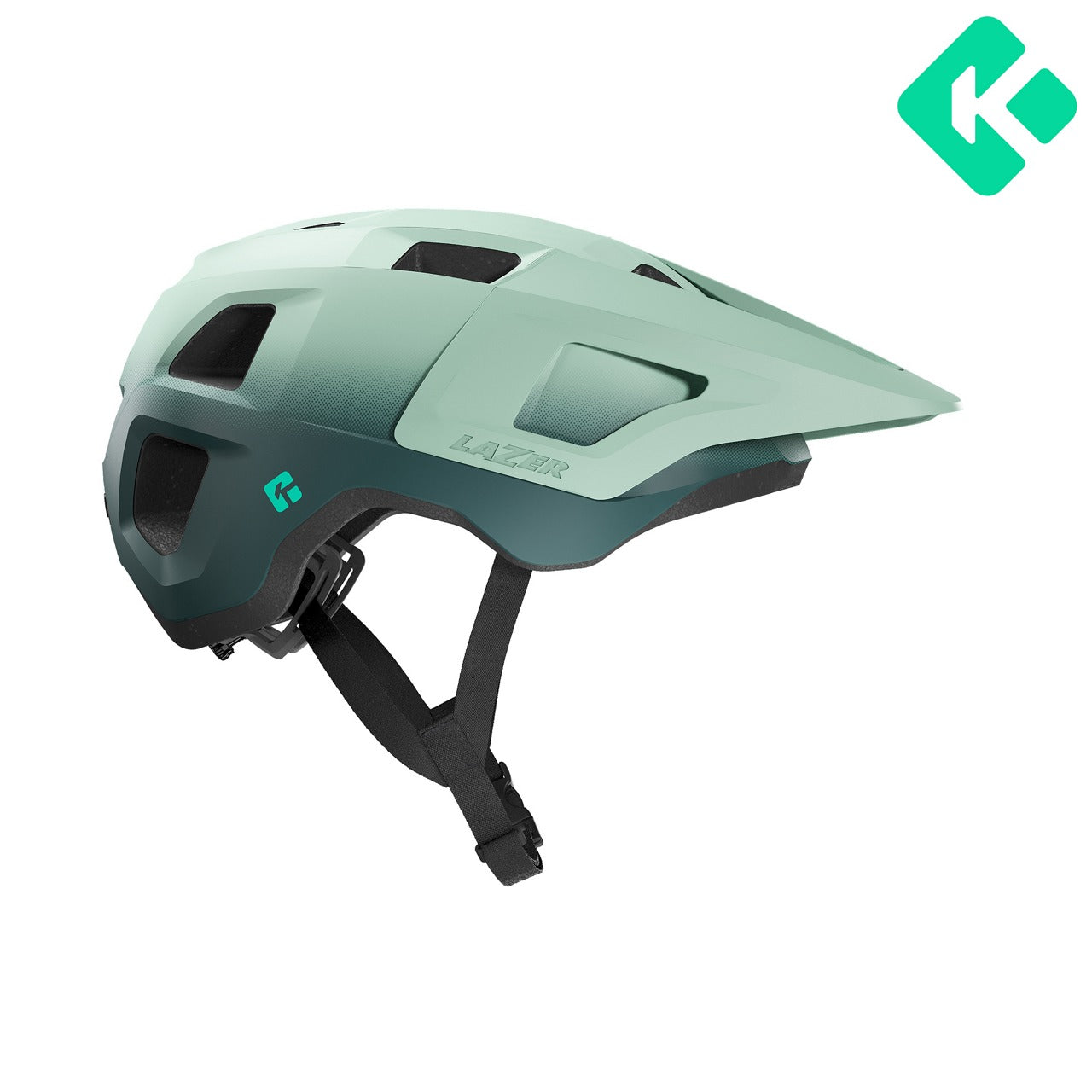 MTB helmet LAZER FINCH KINTEICORE Mint Green Matt