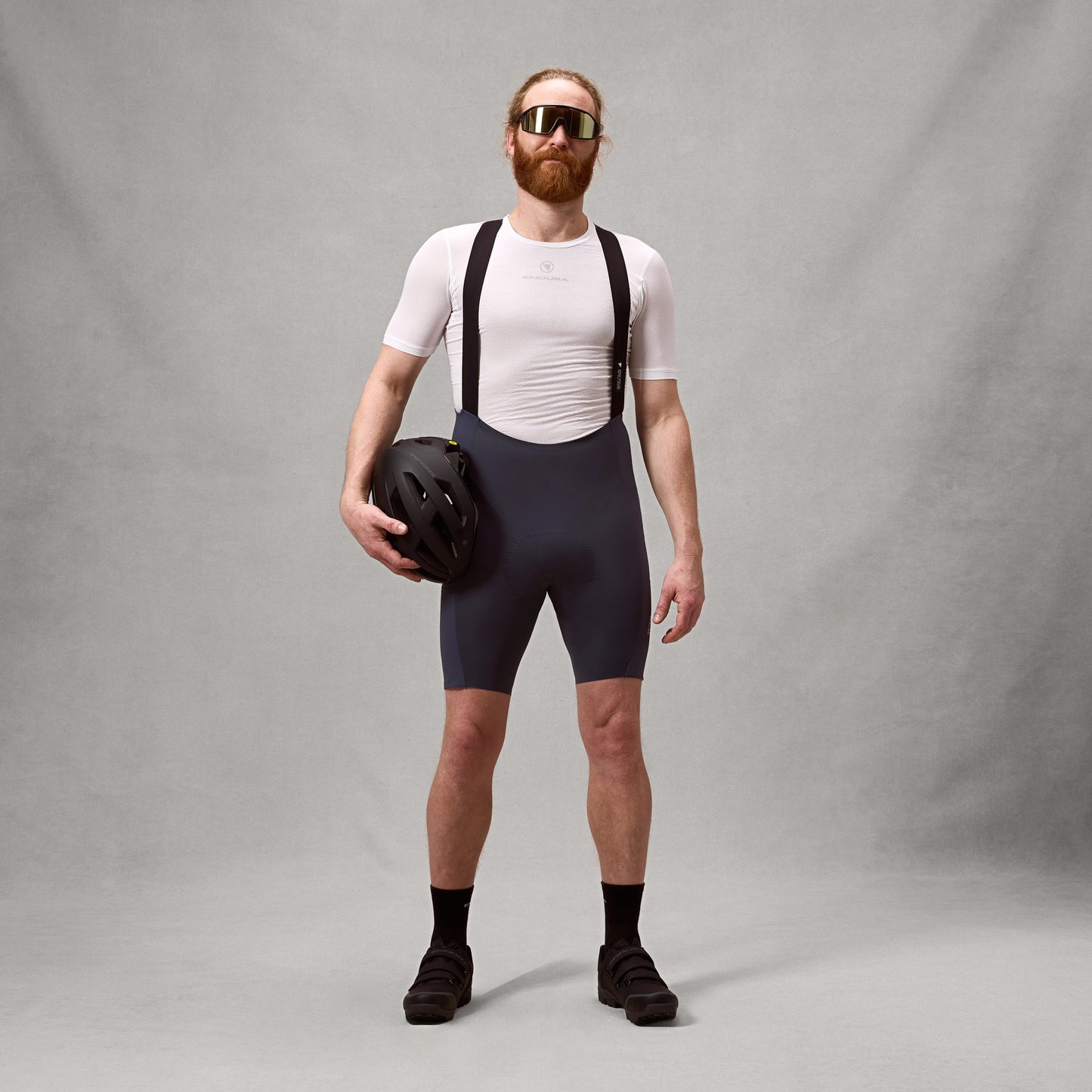 ENDURA ALLTRACK RIDE Carbon Bib Short Grey