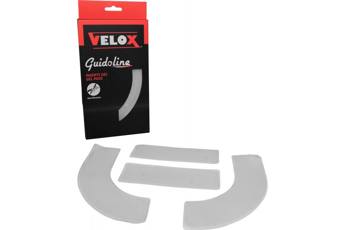 Gelové vložky pro pásku na řídítka VELOX 4 kusy