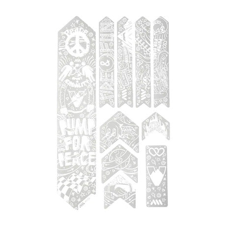 ALL MOUNTAIN STYLE EXTRA Pump pro chránič rámu Peace White