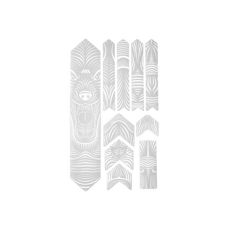 ALL MOUNTAIN STYLE EXTRA Bear Bílý lepicí chránič rámu