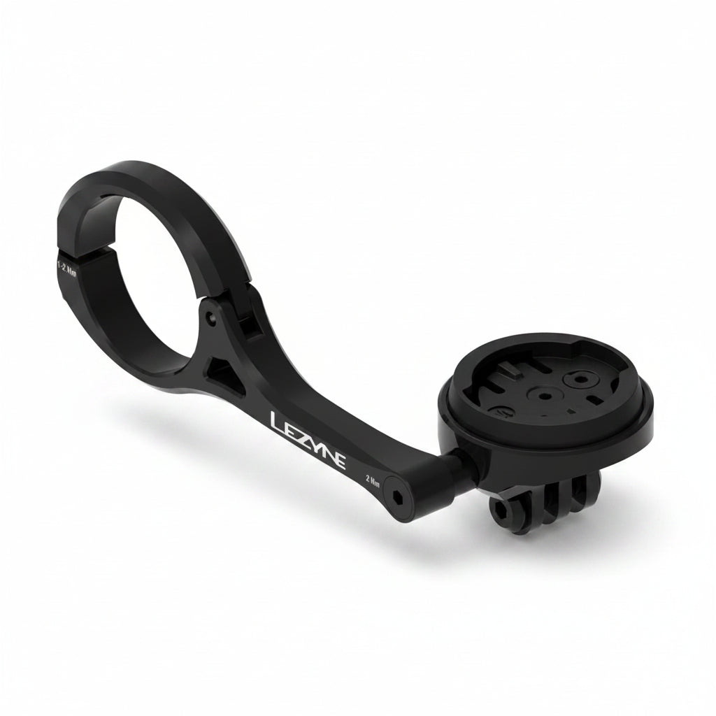 Držák na řídítka LEZYNE pro GPS GARMIN/WAHOO/LEZYNE, černý