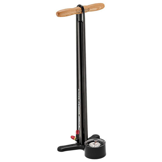 Nožní pumpa LEZYNE STEEL DRIVE FLOOR černá