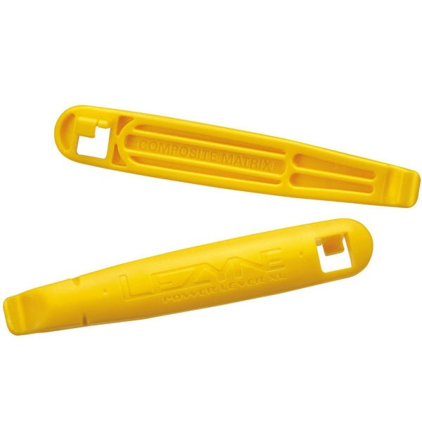 LEZYNE POWER LEVER XL Tyre Lever (x2) Yellow