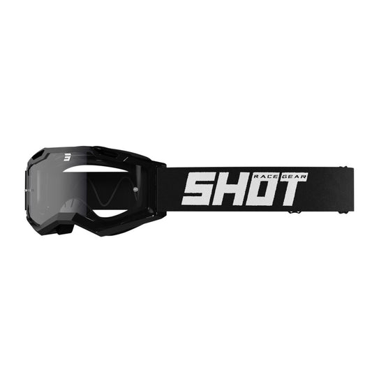 Maska Shot Assault 2.0 Solid lesklá černá