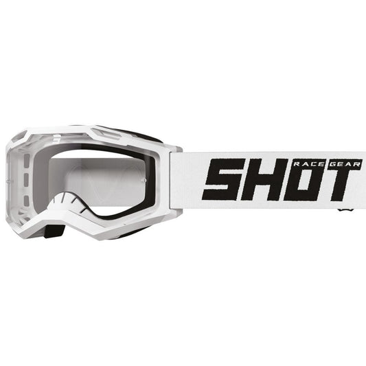 Maska Shot Rocket Kid 2.0 bílá lesklá