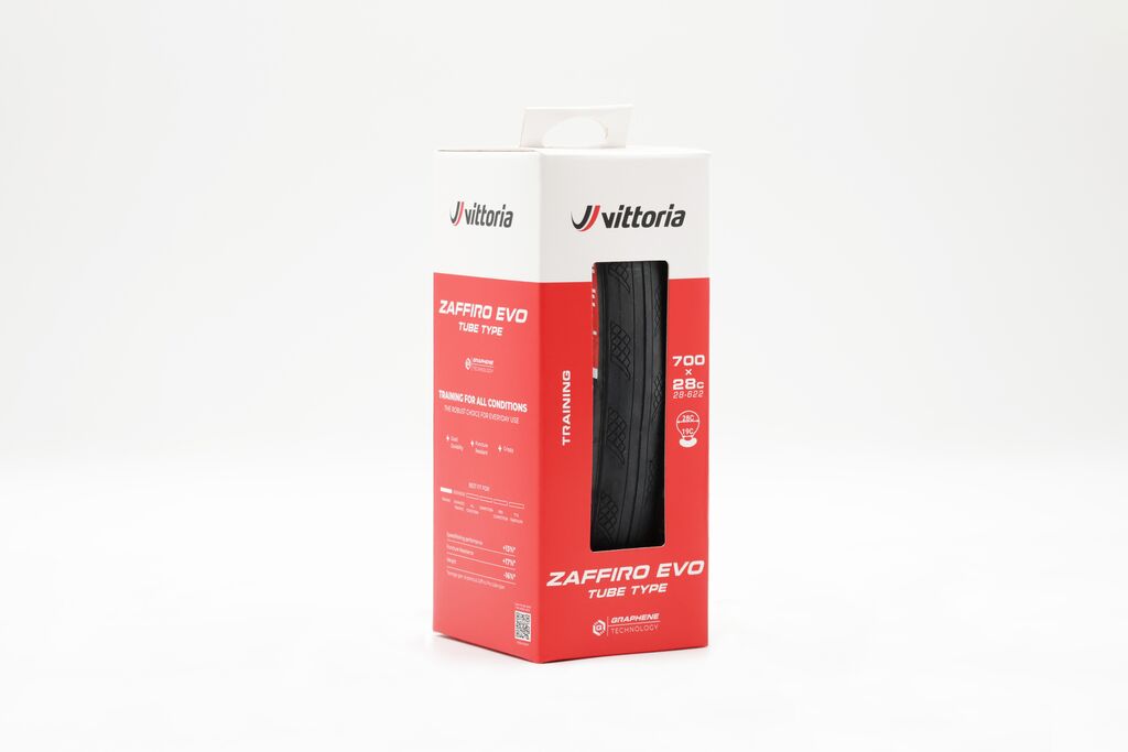 VITTORIA Zaffiro EVO V Graphene G2.0 700c TubeType Black tire