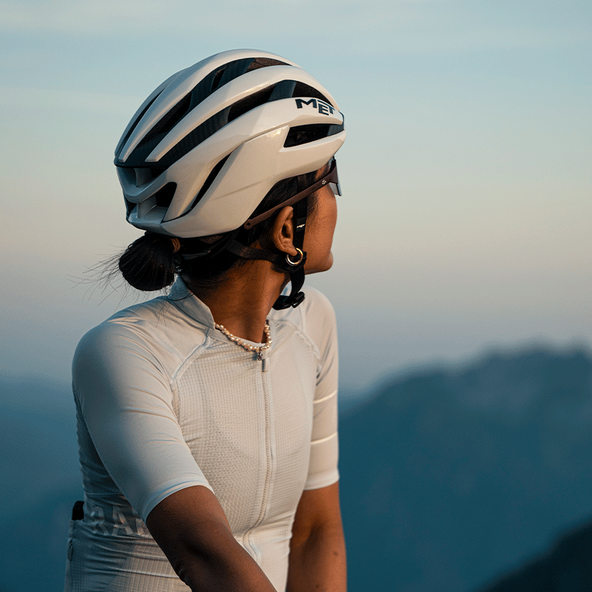 MET TRENTA 3K CARBON Road Helmet White