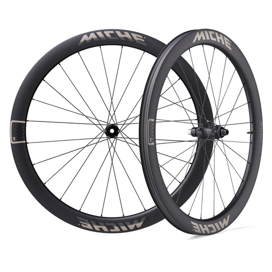 Pair of MICHE GRAFF AERO 48 Tubeless Ready Wheels (Center Lock)