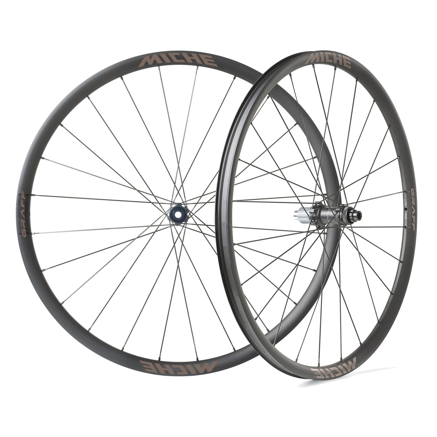 Pair of MICHE GRAFF Tubeless Ready Wheels (Center Lock)