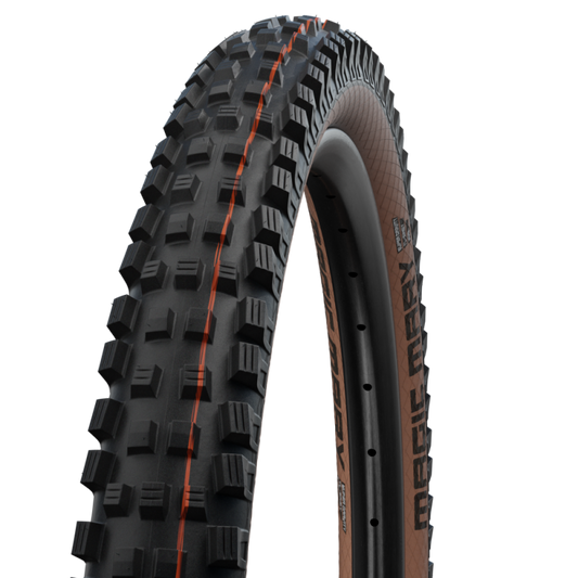 Pneumatika SCHWALBE MAGIC MARY 27.5x2.40 ADDIX SOFT SUPERGRAVITY Tubeless Ready Soft Black/Brown
