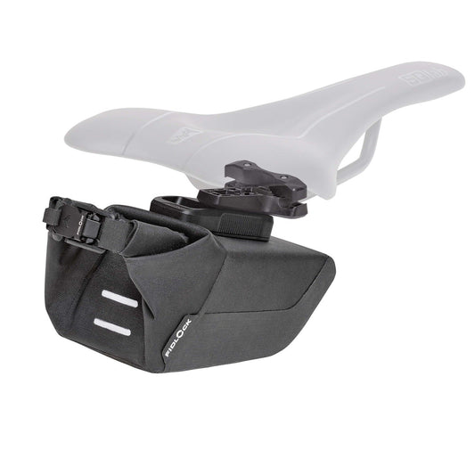 Sedlová brašna + Podpěra FIDLOCK PINCLIP SET Black