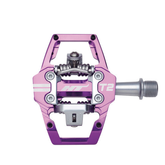 HT Components ENDURO T2 Pedály Fialové