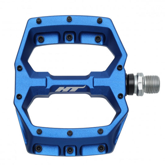 HT COMPONENTS Spider AF03 Blue ploché pedály