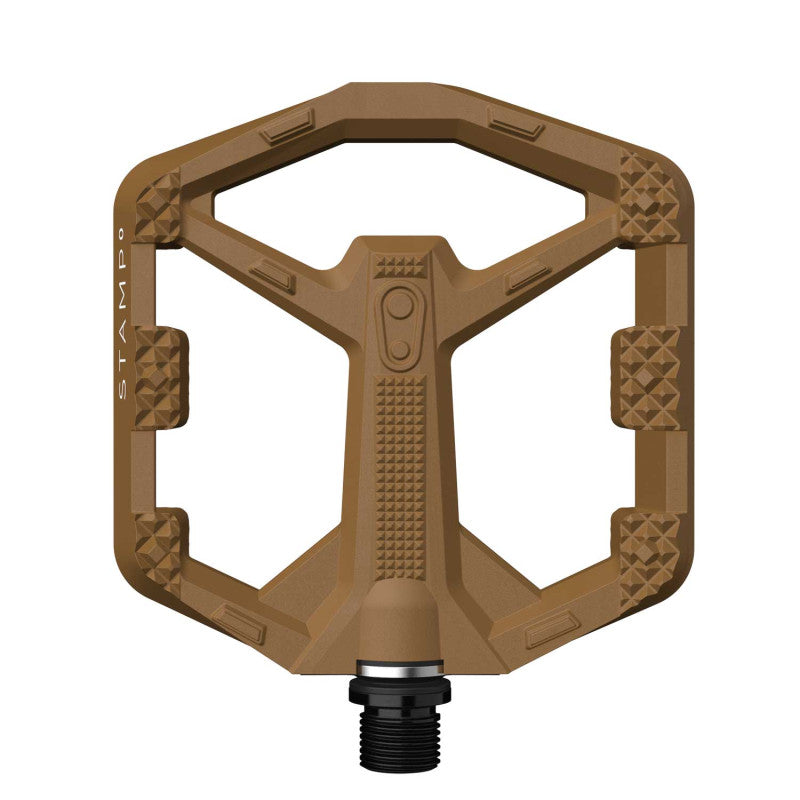 Ploché pedály CRANKBROTHERS STAMP 0 Small Brown