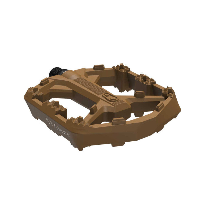 Ploché pedály CRANKBROTHERS STAMP 0 Small Brown
