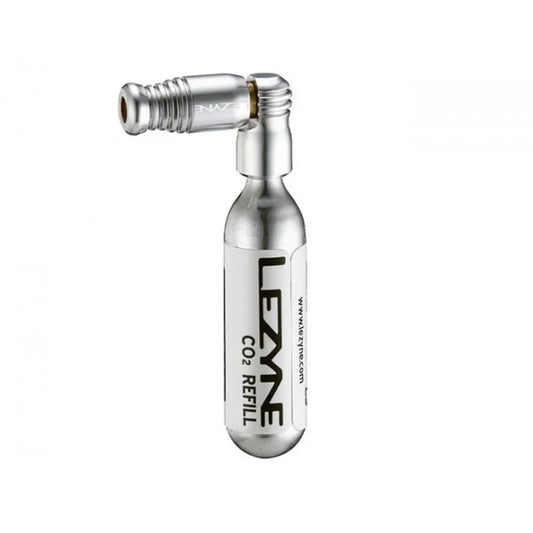 LEZYNE TRIGGER SPEED DRIVE CO2 odpalovací kolík + 16g kazeta CO2 se závitem (x1) Stříbrná
