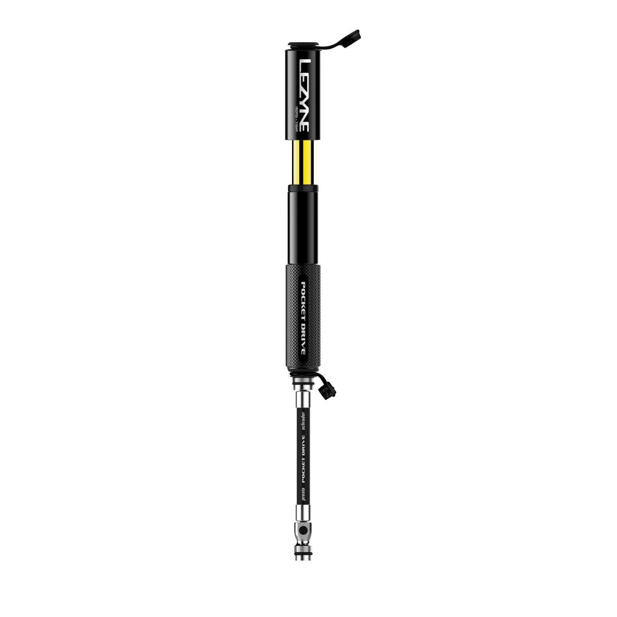 Ruční pumpa LEZYNE POCKET DRIVE HP černá