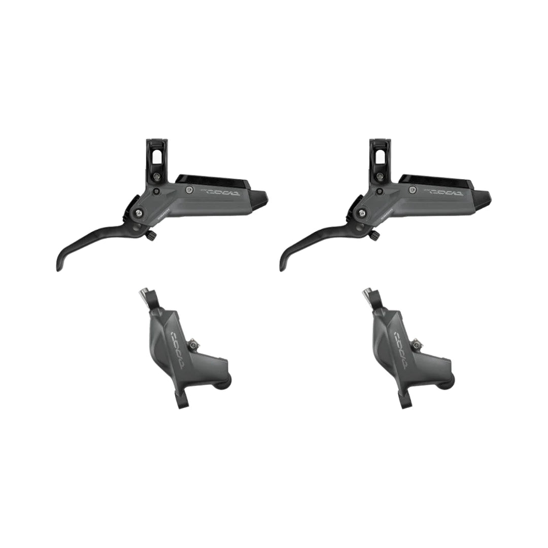 Pair of SRAM CODE BRONZE STEALTH Grey brakes