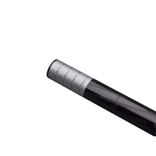 PRO THARSIS 3FIVE Rise 30mm 800mm Karbonový černý závěs