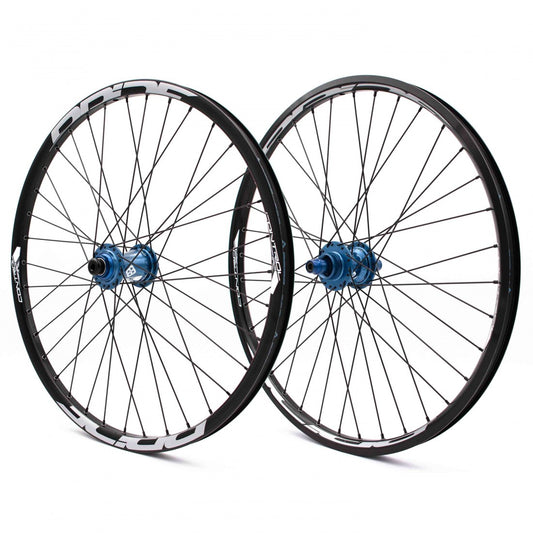 PRIDE 24" (507mm) Control V1 Disc Wheelset 20/10mm Axles Blue