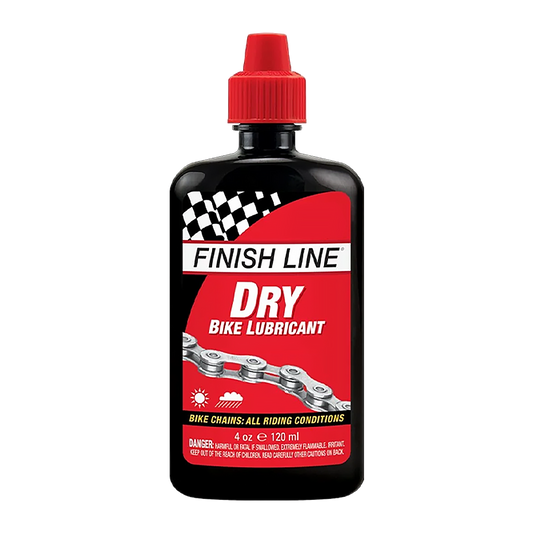 Lubrikant na řetěz FINISH LINE DRY LUBE Teflon - Všechny podmínky (120 ml)