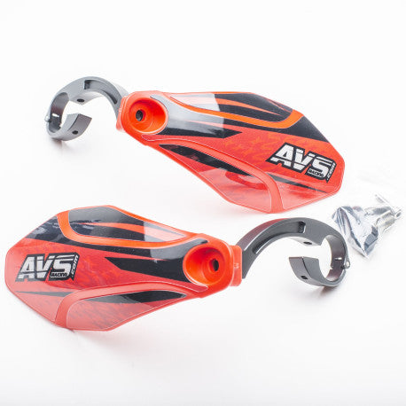 AVS KIT DECO Chránič ruky Alu noha Červená/černá