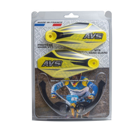 AVS KIT DECO Chránič rukou Alu Leg Yellow/Black
