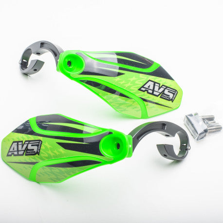 AVS KIT DECO chránič ruky Alu noha zelená/černá