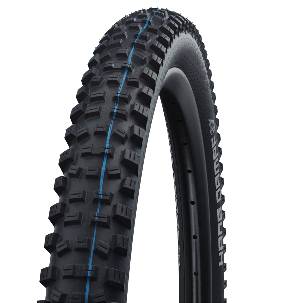 SCHWALBE HANS DAMPF 27.5x2.80 ADDIX SPEEDGRIP SUPERTRAIL Tubeless Ready Soft Black pneumatika