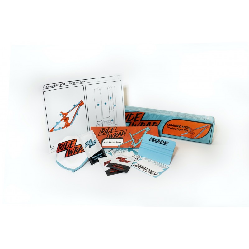 RIDE WRAP COVERED Adhesive Frame Protector Glossy Finish