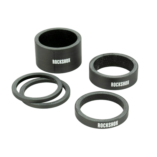 ROCKSHOX UD Carbon Spacer Kit 1"1/8 Black
