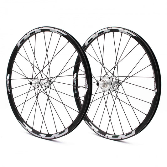 PRIDE 20" (451mm) Control V2 Disc 10/15mm Axle Polish Wheelset